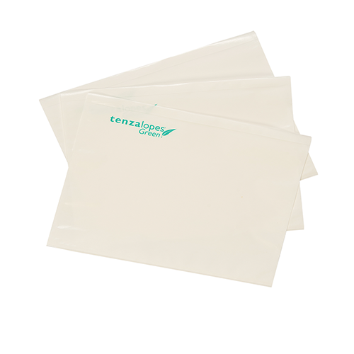A4 Fully Bio Paper Document Wallets Plain (Box of 500) Bio Document Wallets Tenzelope   