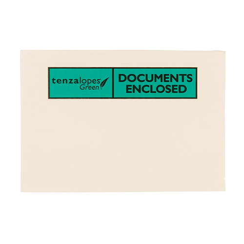 A4 Fully Bio Paper Document Wallets Printed Documents Enclosed (Box of 500) Bio Document Wallets Tenzelope   