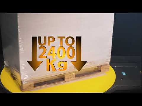 SiatOne Wrap Semi-Auto Pallet Stretch Wrapping Machine L-16-M Standard Pallet Wrappers Siat